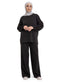 Black Line Knit Suit - Khotwh